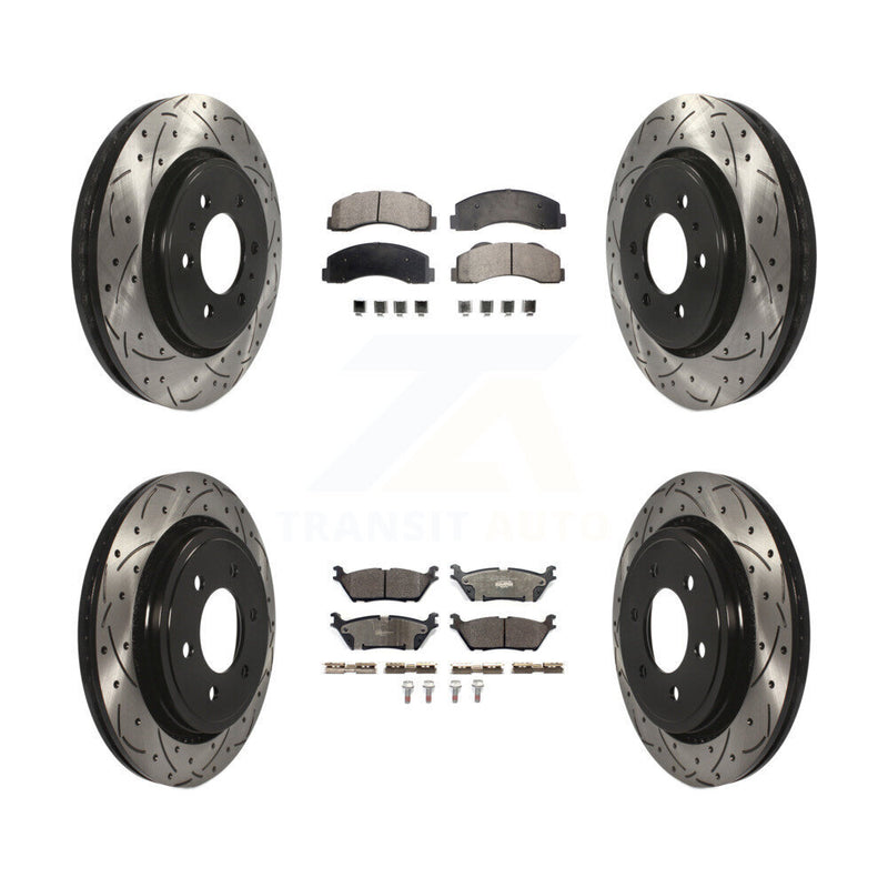 Transit Auto KDT-100624 Disc Brake Kit for 2015-2017 Ford F-150 - Front and Rear