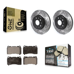 Transit Auto KDT-100632 Disc Brake Kit for 2014-2022 Chevrolet Camaro, Cadillac CTS, Cadillac CT6 - Front