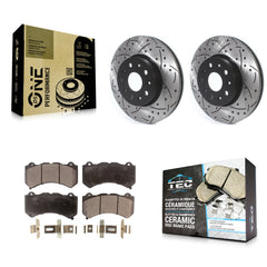 Transit Auto KDT-100635 Disc Brake Kit for 2019-2020 Chevrolet Camaro - Front