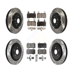 Transit Auto KDT-100658 Disc Brake Kit for 2010-2015 Chevrolet Camaro - Front and Rear