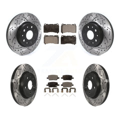 Transit Auto KDT-100662 Disc Brake Kit for 2016-2022 Chevrolet Camaro, Cadillac CT6 - Front and Rear