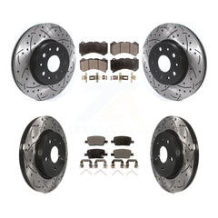 Transit Auto KDT-100664 Disc Brake Kit for 2019-2020 Chevrolet Camaro - Front and Rear
