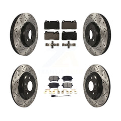 Transit Auto KDT-100674 Disc Brake Kit for 2016 Audi Q5 - Front and Rear