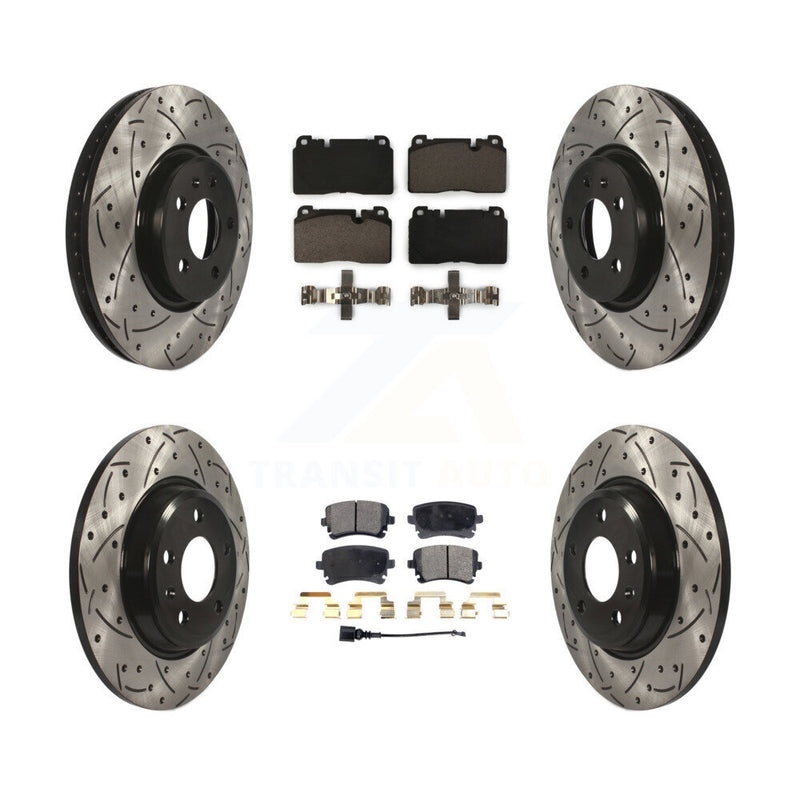 Transit Auto KDT-100674 Disc Brake Kit for 2016 Audi Q5 - Front and Rear