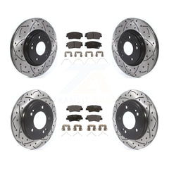 Transit Auto KDT-100684 Disc Brake Kit for 2017-2020 Hyundai Elantra - Front and Rear