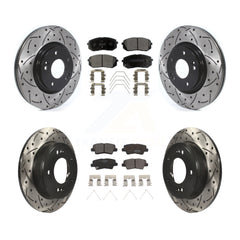 Transit Auto KDT-100685 Disc Brake Kit for 2021 Kia Forte5 - Front and Rear