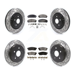 Transit Auto KDT-100687 Disc Brake Kit for 2020-2023 Toyota Camry, Toyota Avalon - Front and Rear