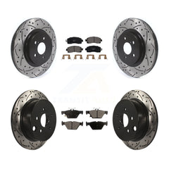 Transit Auto KDT-100695 Disc Brake Kit for 2019-2020 Subaru Crosstrek - Front and Rear