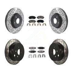 Transit Auto KDT-100696 Disc Brake Kit for 2017-2023 Subaru Impreza - Front and Rear