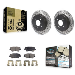 Transit Auto KDT-100704 Disc Brake Kit for 2011 Hyundai Accent - Rear
