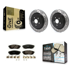 Transit Auto KDT-100708 Disc Brake Kit for 2016-2022 Lexus RX350, Lexus RX350L and More - Rear
