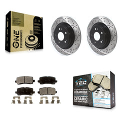Transit Auto KDT-100710 Disc Brake Kit for 2017-2020 Acura MDX - Rear