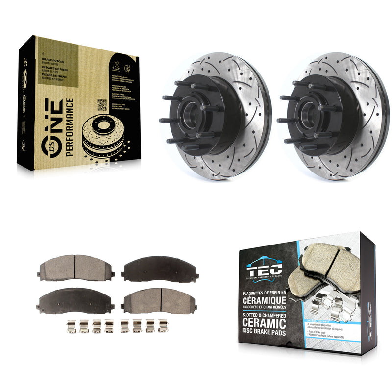 Transit Auto KDT-100714 Disc Brake Kit for 2013-2023 Ford F-250 Super Duty, Ford F-350 Super Duty - Front