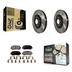 Transit Auto KDT-100724 Disc Brake Kit for 2014-2017 Jeep Cherokee - Front