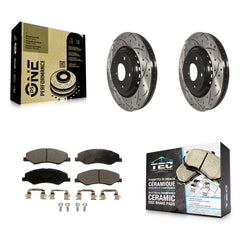 Transit Auto KDT-100728 Disc Brake Kit for 2018-2023 Honda Odyssey - Front