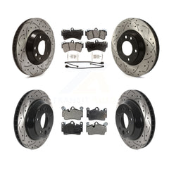 Transit Auto KDT-100753 Disc Brake Kit for 2004-2015 Audi Q7, Volkswagen Touareg - Front and Rear