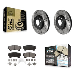 Transit Auto KDT-100763 Disc Brake Kit for 2006-2013 Mazda 6, Lincoln MKZ and More - Front