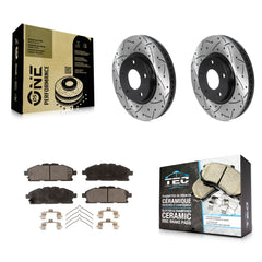 Transit Auto KDT-100773 Disc Brake Kit for 2011-2017 Nissan Quest - Front