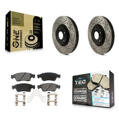 Transit Auto KDT-100782 Disc Brake Kit for 2007-2015 INFINITI Q60, INFINITI G37, INFINITI G35 - Front