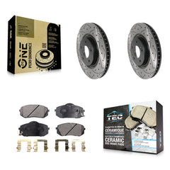 Transit Auto KDT-100792 Disc Brake Kit for 2014-2017 Hyundai Sonata, Hyundai Tucson, Kia Cadenza - Front