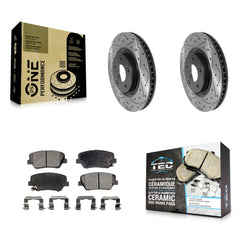 Transit Auto KDT-100794 Disc Brake Kit for 2012-2017 Hyundai Azera - Front