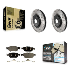 Transit Auto KDT-100798 Disc Brake Kit for 2012-2018 Audi A8 Quattro, Audi A6 Quattro, Audi A7 Quattro - Front