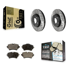Transit Auto KDT-100804 Disc Brake Kit for 2015-2021 Mini Cooper, Mini Cooper Clubman - Front