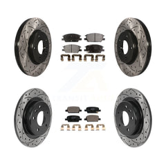 Transit Auto KDT-100812 Disc Brake Kit for 2016-2019 Chevrolet Malibu - Front and Rear