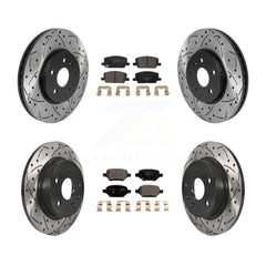 Transit Auto KDT-100814 Disc Brake Kit for 2018-2022 Chevrolet Trax, Buick Encore - Front and Rear