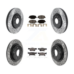 Transit Auto KDT-100816 Disc Brake Kit for 2016-2018 Buick Envision - Front and Rear