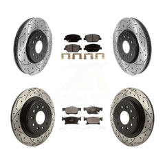 Transit Auto KDT-100817 Disc Brake Kit for 2016-2018 Buick Envision - Front and Rear
