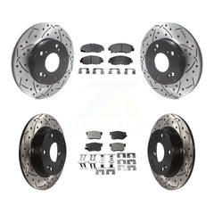 Transit Auto KDT-100828 Disc Brake Kit for 2006-2011 Honda Civic - Front and Rear