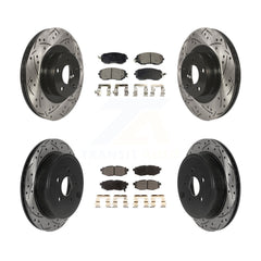 Transit Auto KDT-100837 Disc Brake Kit for 2017-2023 Subaru BRZ, Toyota GR86, Toyota 86 - Front and Rear