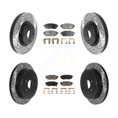 Transit Auto KDT-100838 Disc Brake Kit for 2010-2014 Subaru Legacy, Subaru Outback - Front and Rear