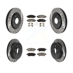 Transit Auto KDT-100841 Disc Brake Kit for 2006-2007 Nissan Xterra - Front and Rear
