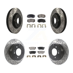 Transit Auto KDT-100847 Disc Brake Kit for 2006-2008 Hyundai Sonata - Front and Rear