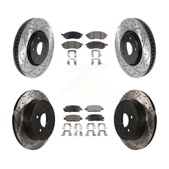 Transit Auto KDT-100848 Disc Brake Kit for 2006-2013 INFINITI FX37, INFINITI FX35, INFINITI FX45 - Front and Rear