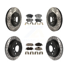 Transit Auto KDT-100850 Disc Brake Kit for 2015 Mini Cooper - Front and Rear