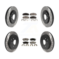 Transit Auto KDT-100853 Disc Brake Kit for 2011-2024 Nissan Armada, INFINITI QX80, INFINITI QX56 - Front and Rear