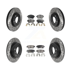 Transit Auto KDT-100883 Disc Brake Kit for 2013-2016 Mini Cooper Paceman, Mini Cooper Countryman - Front and Rear