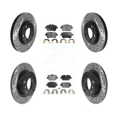 Transit Auto KDT-100884 Disc Brake Kit for 2011-2015 Mini Cooper Paceman, Mini Cooper Countryman - Front and Rear