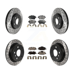 Transit Auto KDT-100892 Disc Brake Kit for 2015-2016 Mini Cooper - Front and Rear