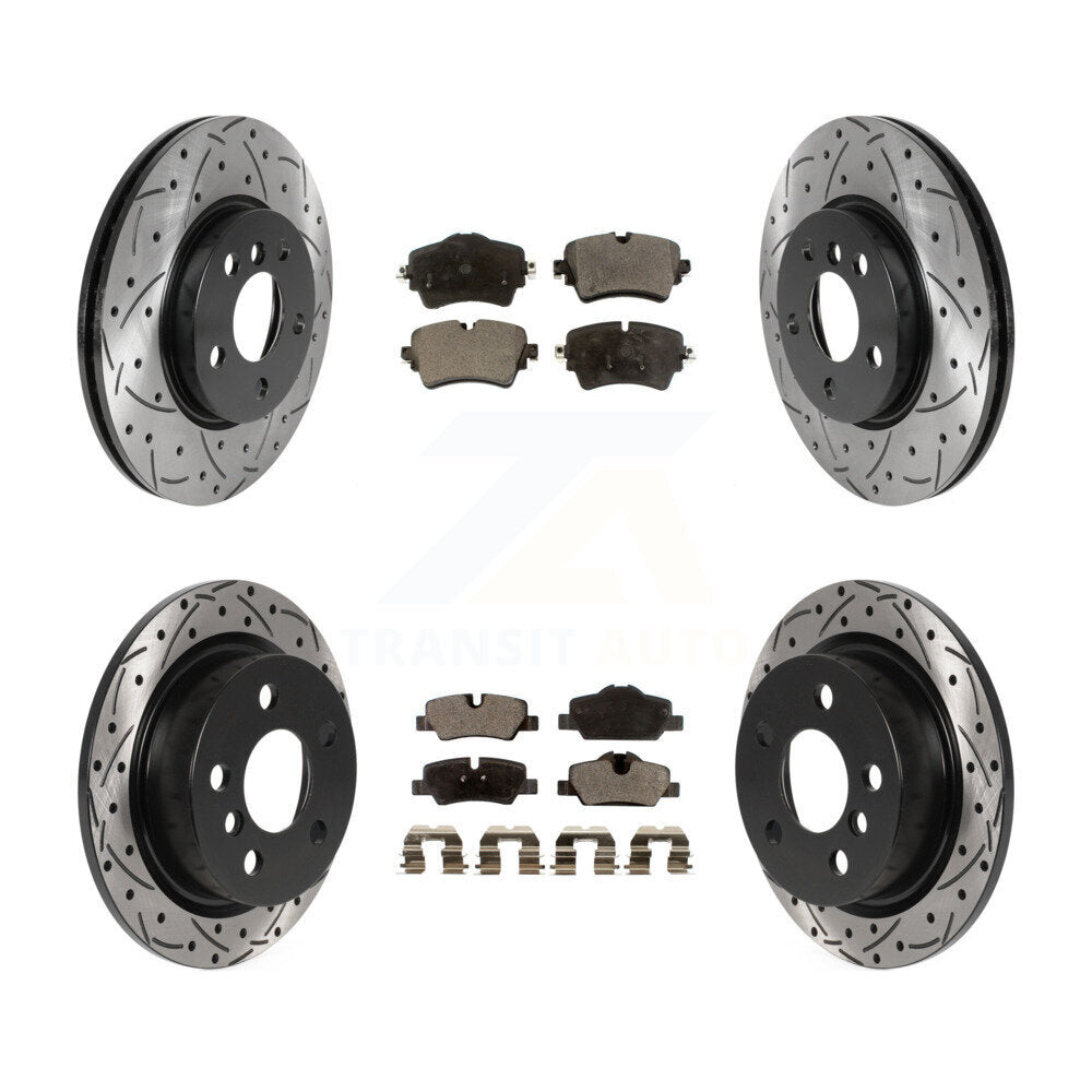 Transit Auto KDT-100893 Disc Brake Kit for 2015-2021 Mini Cooper - Front and Rear