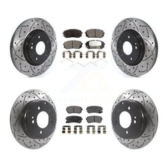 Transit Auto KDT-100895 Disc Brake Kit for 2015-2016 Hyundai Sonata - Front and Rear