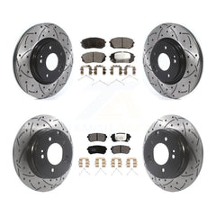 Transit Auto KDT-100896 Disc Brake Kit for 2016-2019 Kia Optima - Front and Rear