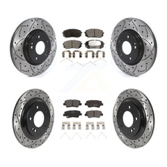 Transit Auto KDT-100897 Disc Brake Kit for 2017-2019 Kia Optima - Front and Rear