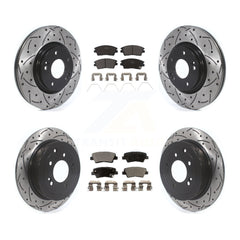 Transit Auto KDT-100899 Disc Brake Kit for 2016-2022 Hyundai Tucson, Kia Sportage - Front and Rear