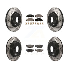 Transit Auto KDT-100900 Disc Brake Kit for 2019-2022 Honda Insight - Front and Rear
