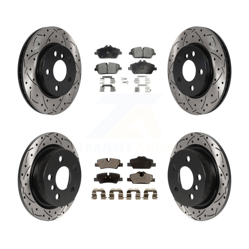 Transit Auto KDT-100901 Disc Brake Kit for 2015-2022 Mini Cooper - Front and Rear