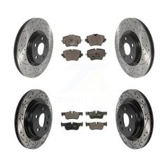 Transit Auto KDT-100902 Disc Brake Kit for 2016-2022 BMW 228i Gran Coupe, BMW X1 and More - Front and Rear